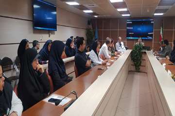 مراسم میلاد با سعادت حضرت فاطمه زهرا (س) و تقدیر از پرستاران نمونه بیمارستان توانبخشی رفیده